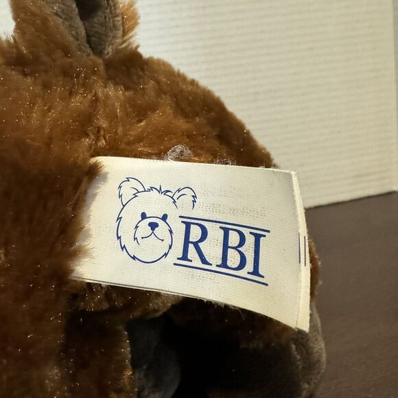 Wilcor Wildlife Friends Floppy Moose Plush Brown 9" Stuffed Animal Toy NWT - Picture 11 of 12